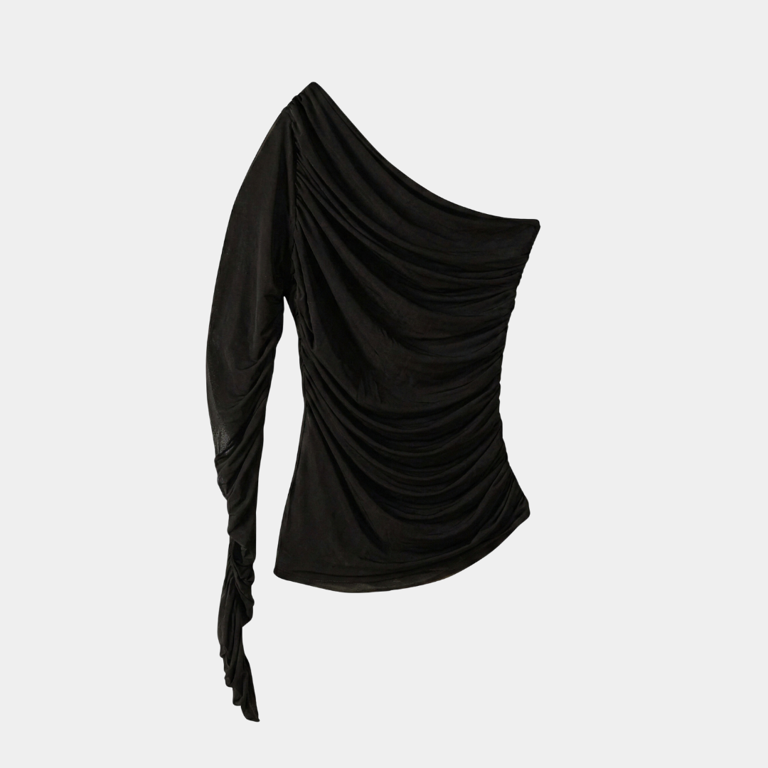 Top asimmetrico drappeggiato Patrizia Pepe