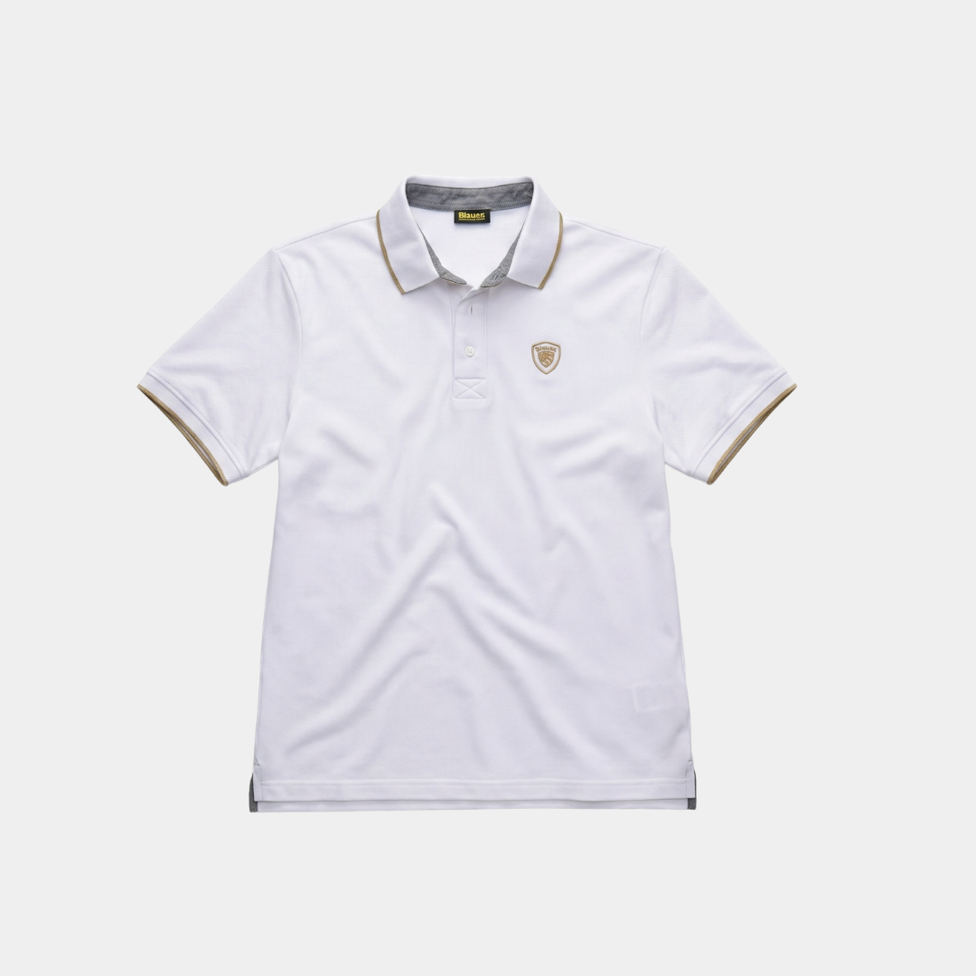 Blauer Polo DAMON