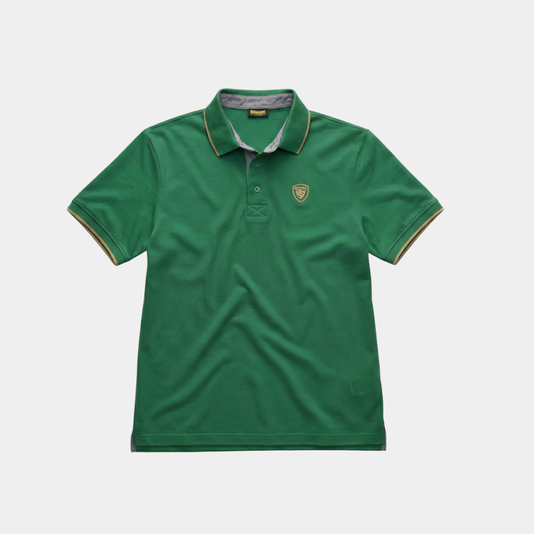 Blauer Polo DAMON
