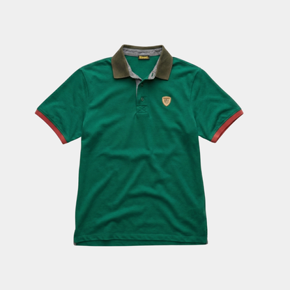 Blauer Polo DABNEY
