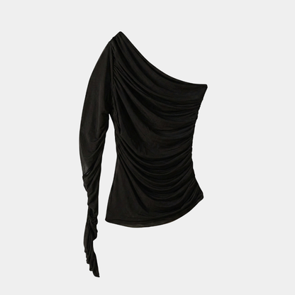 Top asimmetrico drappeggiato Patrizia Pepe